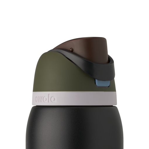Owala FreeSip Stainless Steel Water Bottle 40oz | Canyon Falcon - Image 4