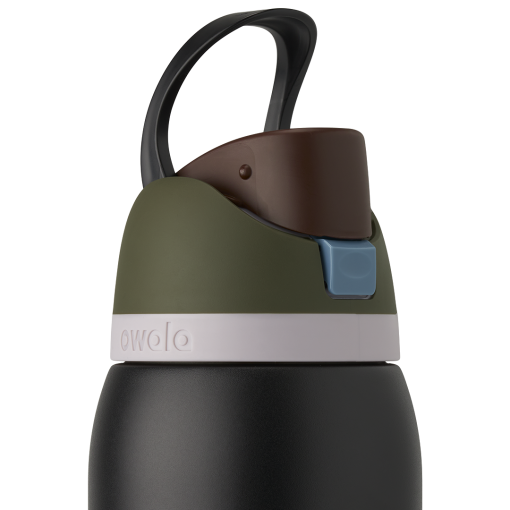 Owala FreeSip Stainless Steel Water Bottle 40oz | Canyon Falcon - Image 3