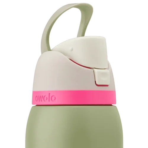 Owala FreeSip Water Bottle Stainless Steel 32oz | Neo Sage - Image 3