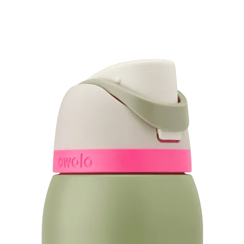 Owala FreeSip Water Bottle Stainless Steel 32oz | Neo Sage - Image 4