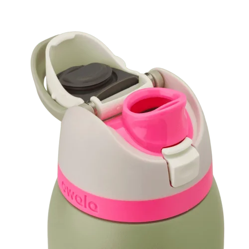 Owala FreeSip Water Bottle Stainless Steel 32oz | Neo Sage - Image 2