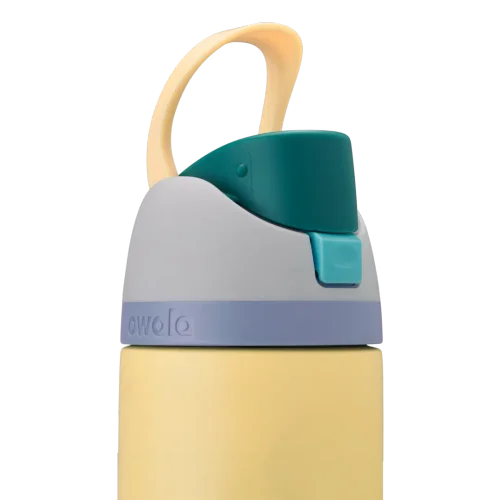 Owala FreeSip Water Bottle Stainless Steel 24oz | Sunny Daze - Image 4