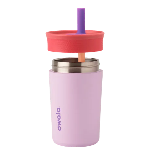 Owala Kids' 12 oz Home Base Tumbler | Lilac Rocket - Image 2